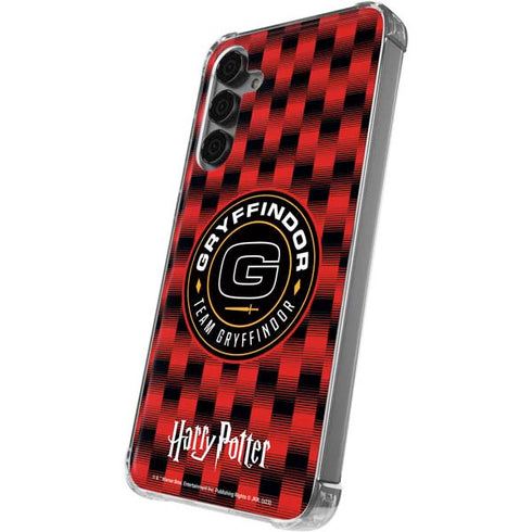 Wizarding Worlds Harry Potter Team Gryffindor Galaxy S24 Plus Clear Case